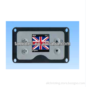 GPS triggered audio video tour entertainment on buses